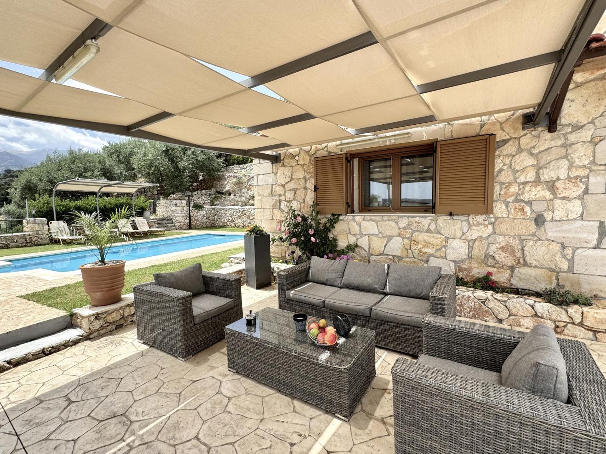 Villa Vangelis Stylos Crete Самонас Экстерьер фото