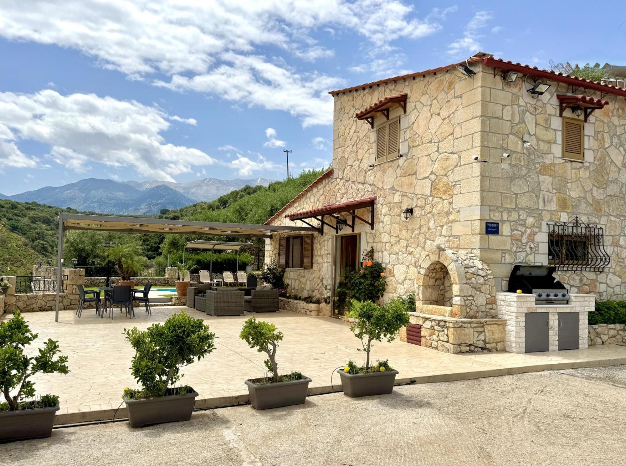 Villa Vangelis Stylos Crete Самонас Экстерьер фото