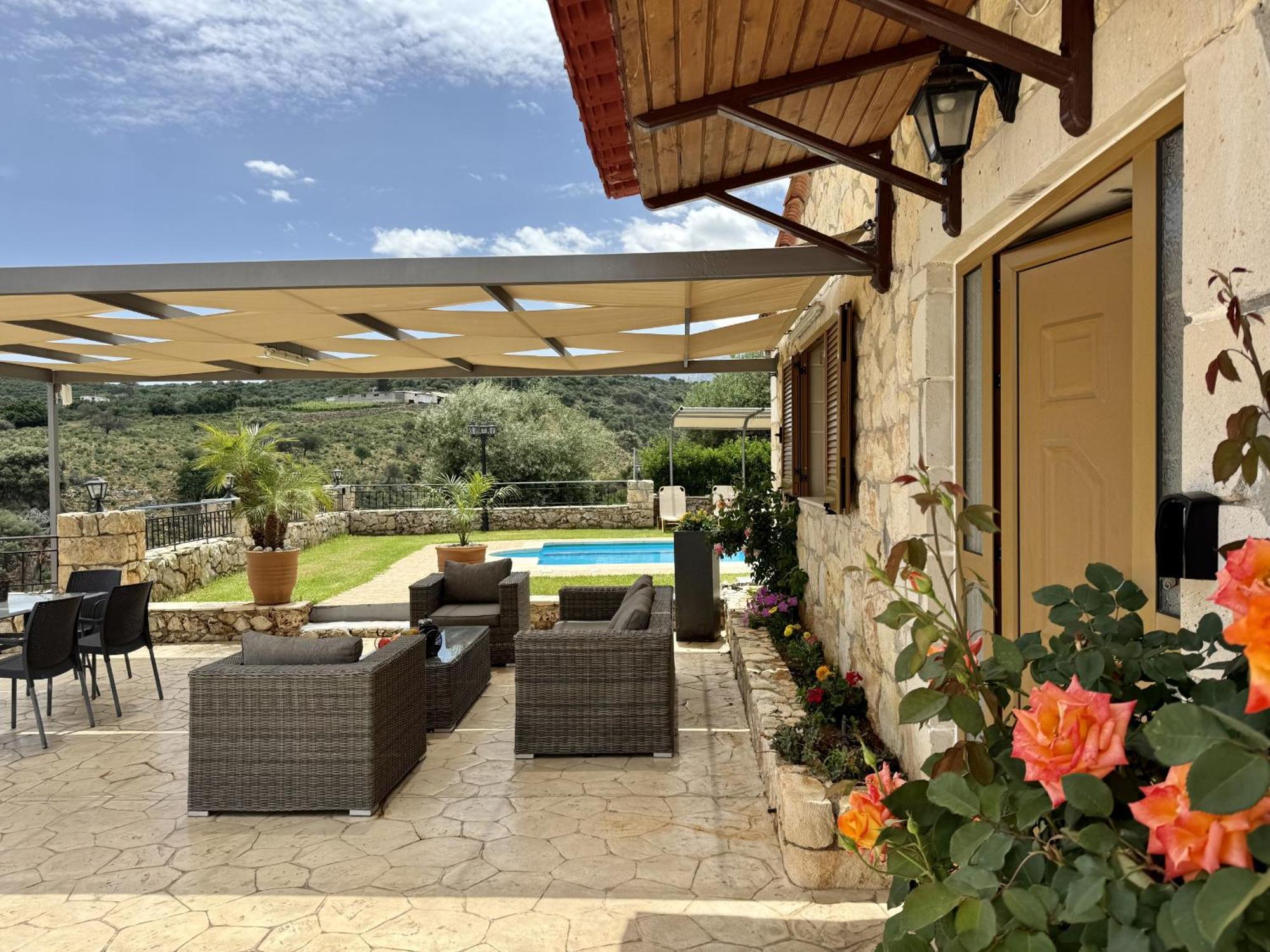 Villa Vangelis Stylos Crete Самонас Экстерьер фото